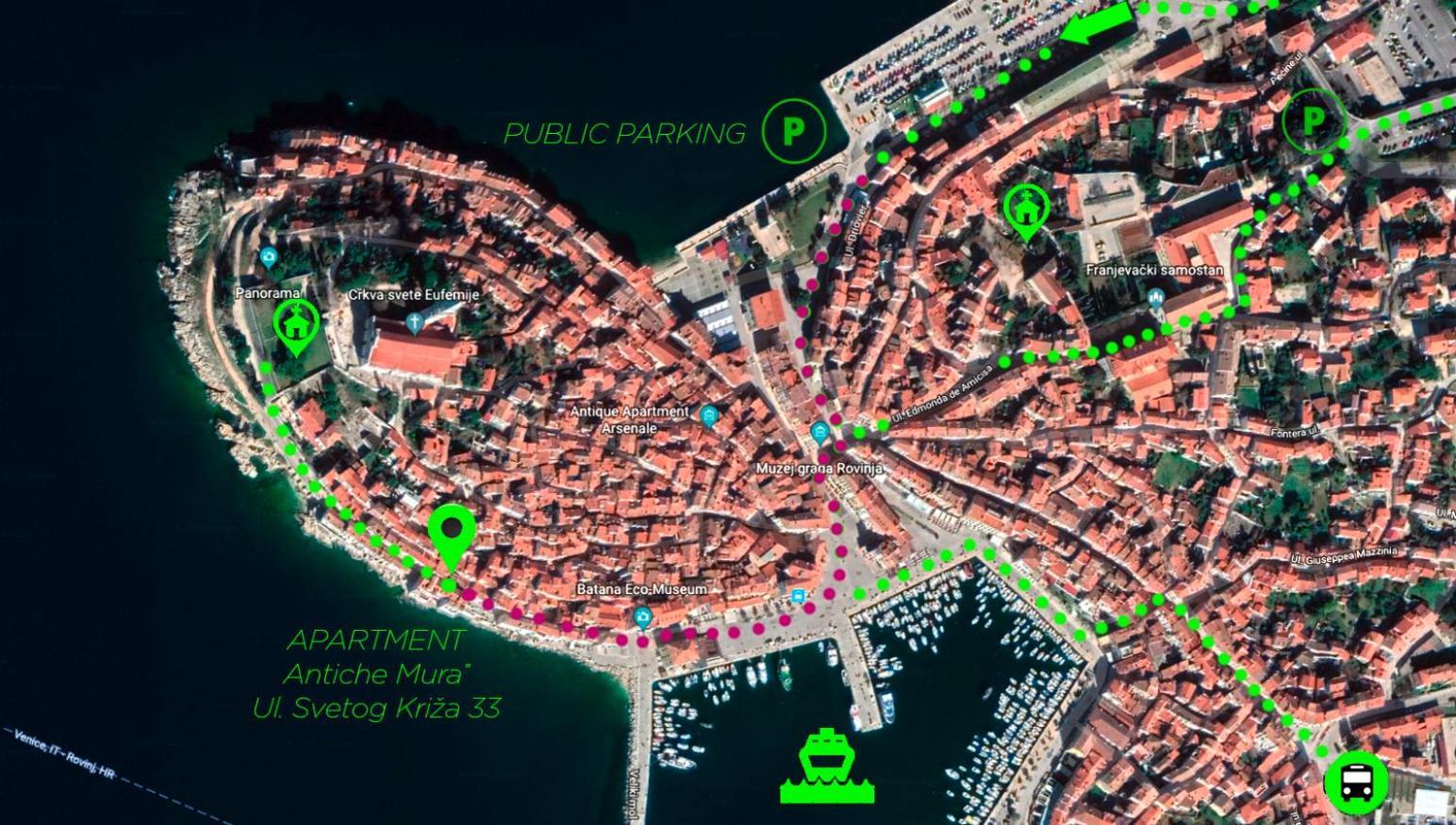 Antiche Mura Rovinj Exterior foto